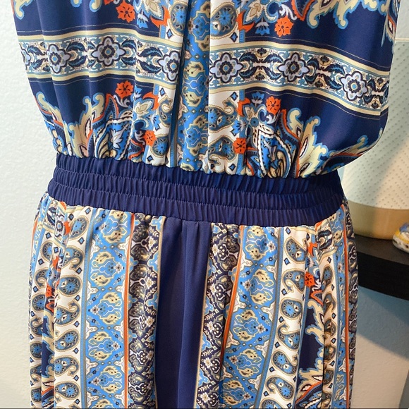 Laundry Floral Patterned Low V-Neck Dress - Picture 5 of 11